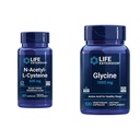 Levensverlenging N-Acetyl-L-Cysteine (NAC) & Glycine 1000 mg, bevordert ontspanning, gezonde slaap, Aminozuur, Glutenvrij, Non-GMO, Vegetarisch, 100 capsules