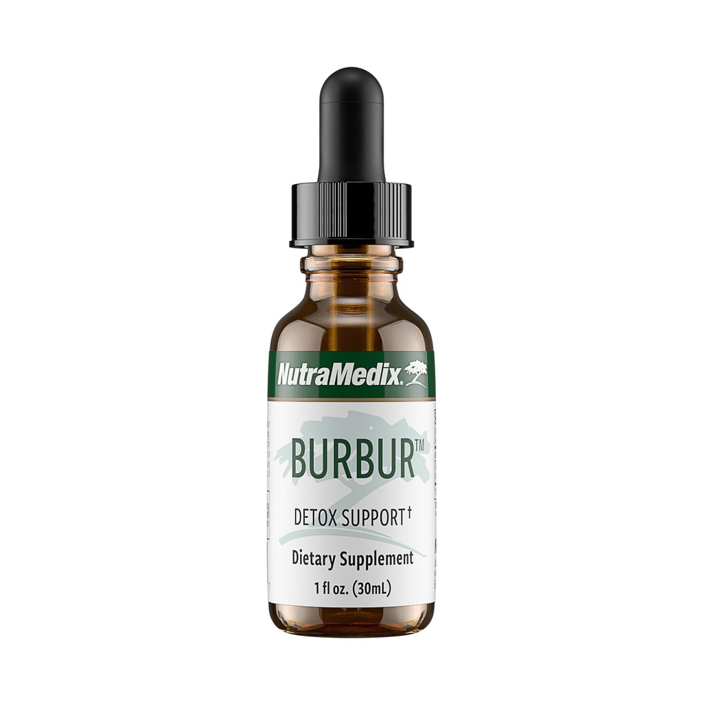 NutraMedix Burbur Supplement - Ondersteunt volledige body detox reiniging voor vrouwen en mannen - bevorderen antioxidant en microbiële ondersteuning - Herbal Tinctuur gemaakt met Manayupa Leaf Extract (1oz / 30ml)