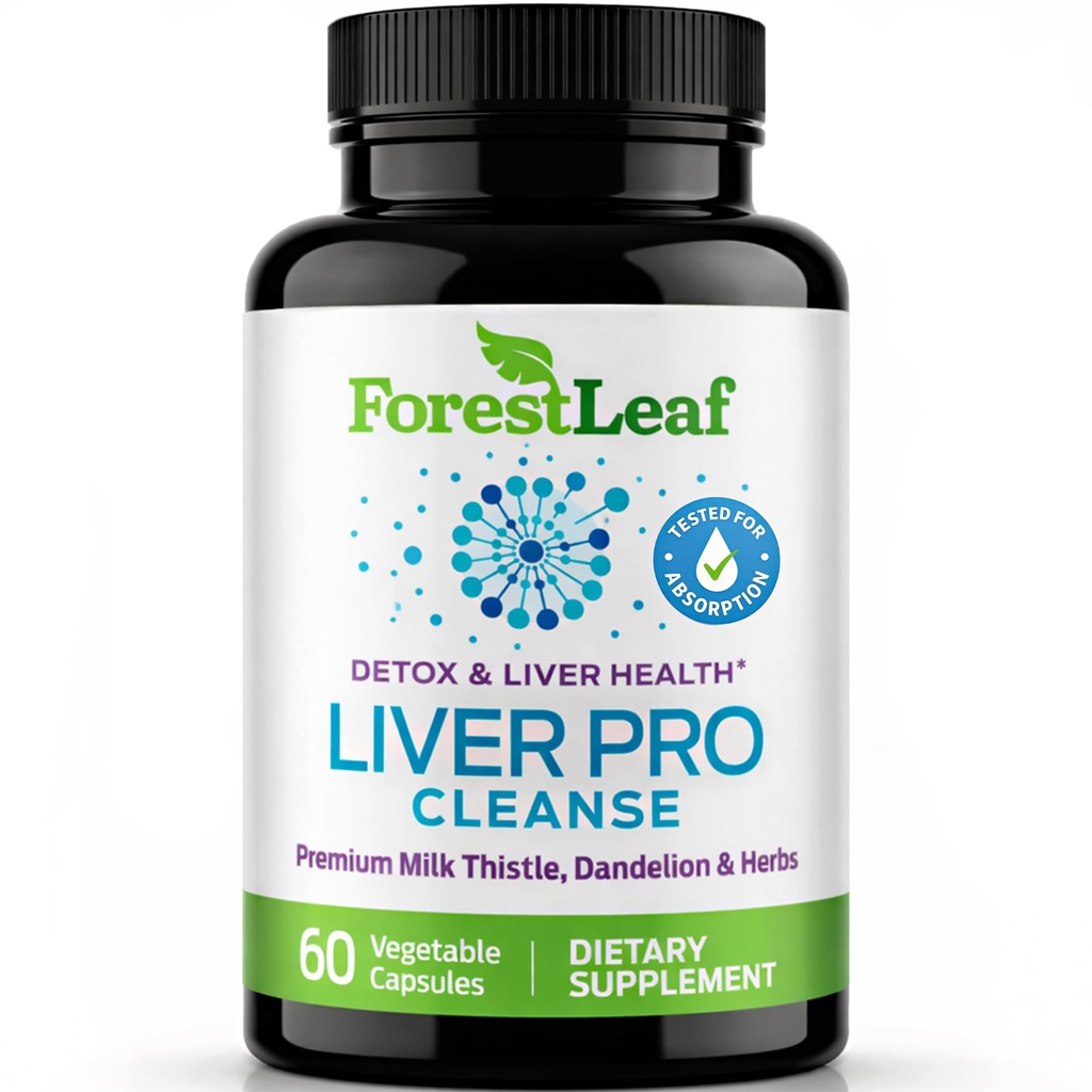 Lever Reiniging Detox & Reparatie - Fatty Lever Reparatie Detox Complex Supplement w / Choline, Zink, Melkdistel, Dandelion Root, Kurkuma, Burdock, Artichoke - Lever Ondersteuning Supplement 