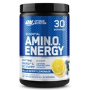 Optimale voeding Amino energie - Pre-workout met groene thee, BCAA, Aminozuren, Keto vriendelijk, Green Coffee Extract, Energiepoeder - Blueberry Lemonade, 30 porties (Verpakking mei Vary)