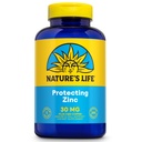 Nature's Life Zink Picolinate 30mg Plus 2mg koper - chelated Zink Supplement voor Immune, Cardiovasculaire, Huid, Cellulaire Functie, en Spierondersteuning - 60-dagen garantie - 250 porties, 250 capsules