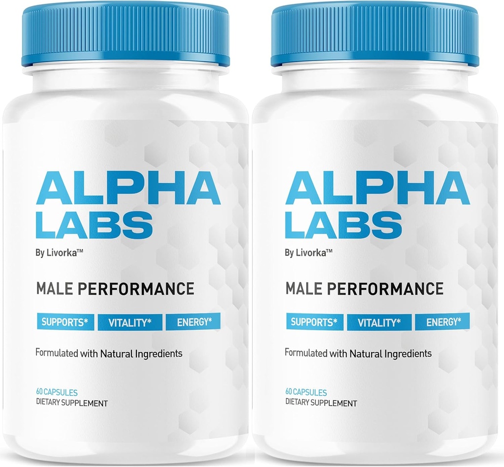(2 Pack) Alpha Labs, Alpha Labs Capsules, AlphaLabs, Alfa Labs, Alpha Labs Max Performance, Advanced Formula, Alpha Labs, Alpha Strength Labs, Alpha Labs Capsules, 120 Capsules pendant 2 mois
