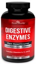 Goddelijke Bounty Digestieve Enzymen met Probiotica & Prebiotica met Lipase, Amylase, Bromelaine - Ondersteuning van een gezonde spijsverteringstrek voor mannen en vrouwen 90 Vegetarische capsules