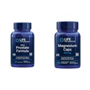 Extension de vie Ultra Prostate Formula & Magnésium Caps, 500 mg, Oxyde de magnésium, Citrate, Succinate, Santé cardiaque, Bons en santé, Soutien au métabolisme, 100 Capsules végétariennes