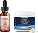 Kalium Magnesium Liquid Drops + Bovine Colostrum Supplement Powder