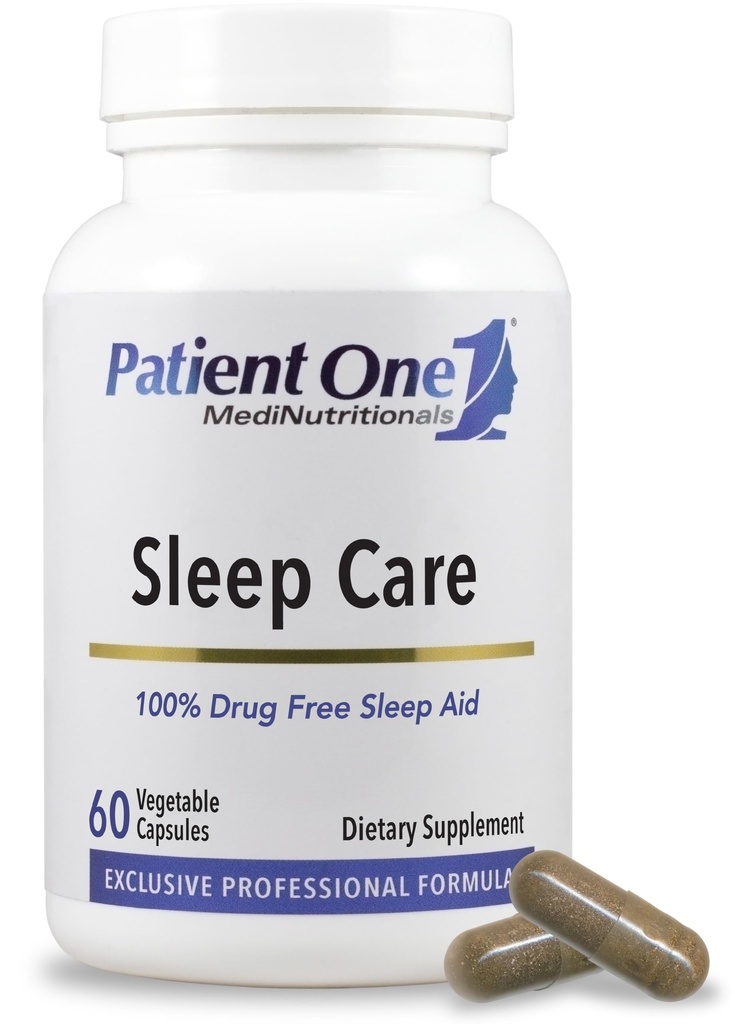Patiënt One Sleep Care Supplement to Support Transition into Sleep and Rustful Sleep* 