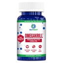 BioTrust OmegaKrill EPA & DHA Omega 3 Supplément, poisson et huile de krill pour fournir un soutien pour les articulations, le cœur, le cerveau, les yeux et la peau (30 portions)