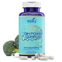 4-en-1 DIM Potent Complex 300mg - Estrogène équilibre et métabolisme, énergie et complément de soutien à la ménopause avec biopérine (x4), extrait de calcium et de brocoli - pour les femmes et les hommes 30 portions