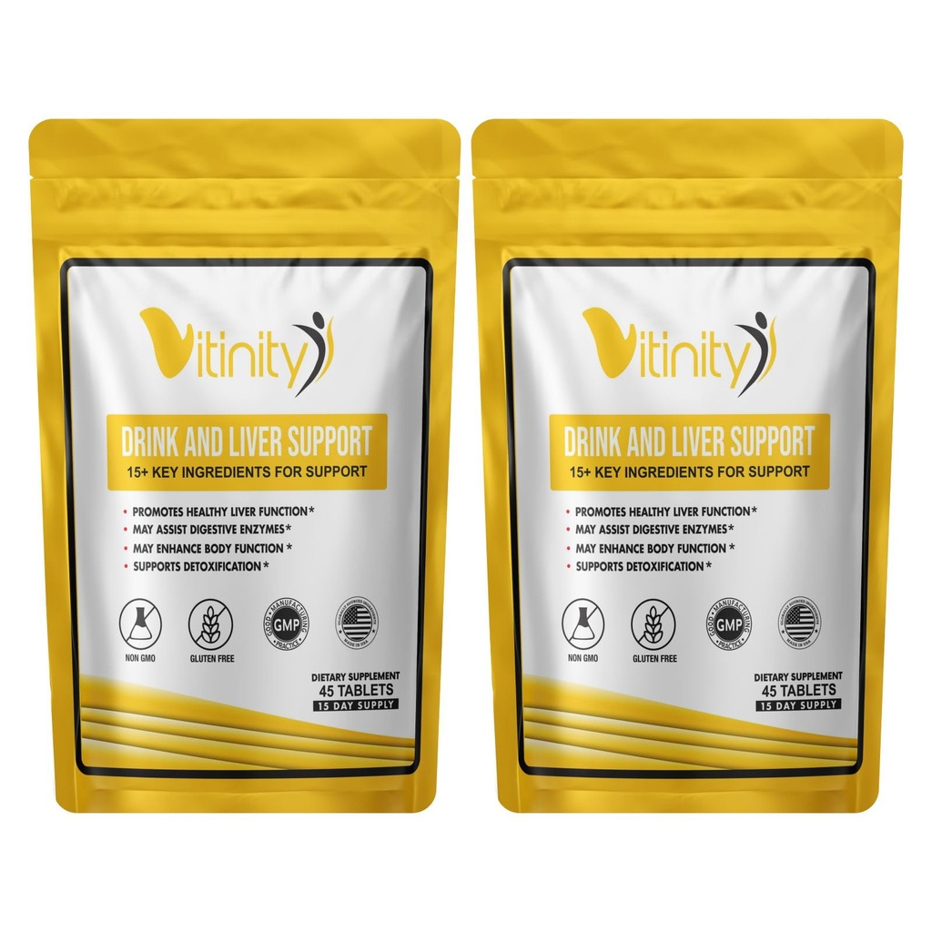 Anti Drink Lever Ondersteuning Supplement-15+Key Ingrediënten voor Craving Support,Liver Health,Kudzu, Milk Thistle,Holy Basil,DHM,Alle natuurlijke reiniging,Gradual Reduction,Nutrient Replenisher Tablets(30 dagen)