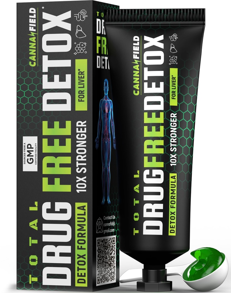 Complete body Cleanse Detox Supplement Gel, extra sterkte lever, Gut Detox & Reparatie met melkdistel, effectieve Plant Based Detox Ondersteuning Complex voor spijsverteringsgezondheid