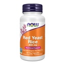 MAINTENANT Compléments alimentaires, Riz de levure rouge 600 mg, avec du riz de levure rouge biologique, 60 capsules de légumes