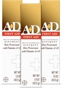A+D eerste hulp zalf, multifunctionele droge huid moisturizer en huidbeschermer, 1,5 Oz (verpakking van 3)