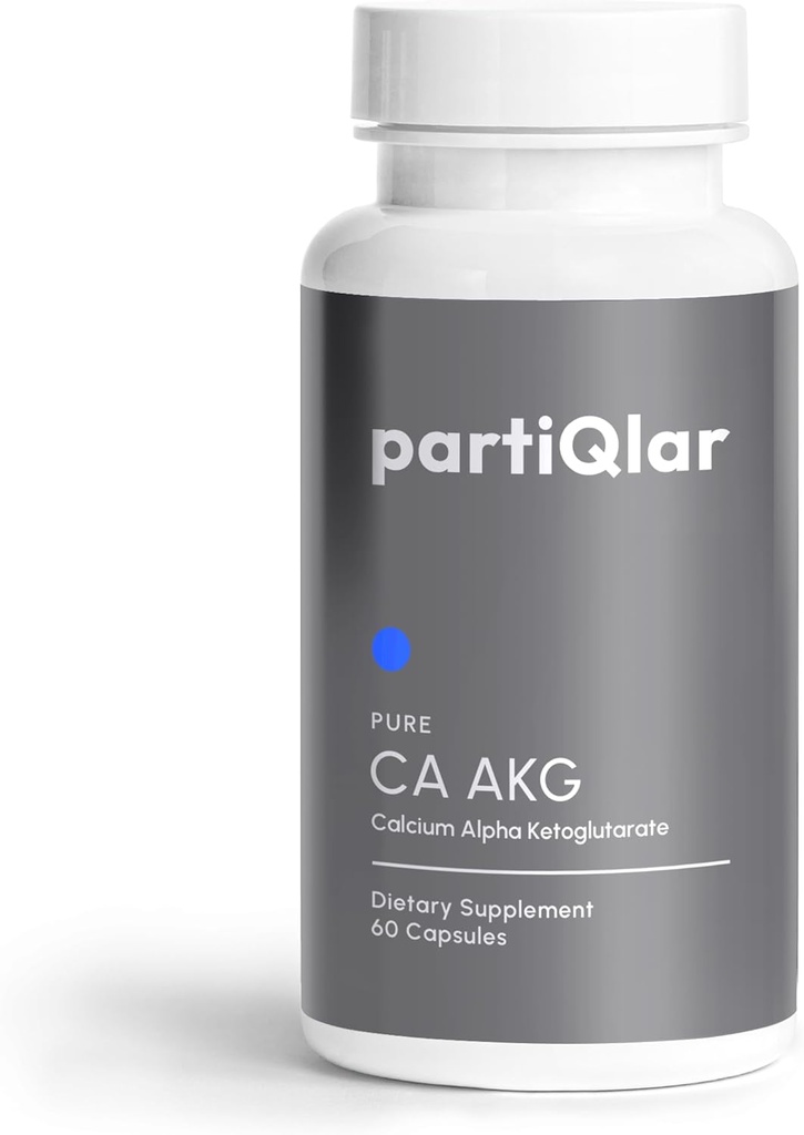 CA AKG Supplement - Pure Alpha Ketoglutaraat met hoge bio-beschikbaarheid - Calcium AKG Supplement 1000mg per 2 Capsule Serving - Ondersteunt gezonde veroudering proces - Made in The USA - 60 Capsules