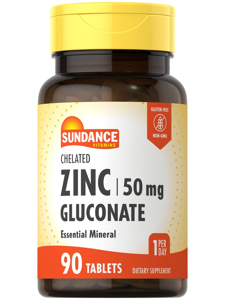 Sundance Zink Supplement 50mg 