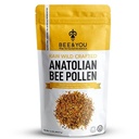 Abeille et vous Abeille Granules de pollen, 16oz (1lb) Sachet, 100% Pure, Supplément naturel, Antioxydants, Protéines, Vitamines, Acides aminés, pour adultes, femmes, hommes