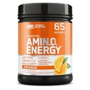 Optimale voeding Amino Energy - Pre-workout met groene thee, BCAA, Aminozuren, Keto vriendelijk, Green Coffee Extract, Energiepoeder - Oranje Koeler, 65 Servers (Verpakking mei Vary)
