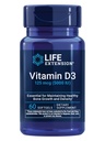Durée de vie Vitamine D3 125 mcg (5000 UI), Santé des os, Performance cérébrale, Soutien du système immunitaire, Sans gluten, Non OGM, Une fois par jour, Approvisionnement en deux mois, 60 softgels