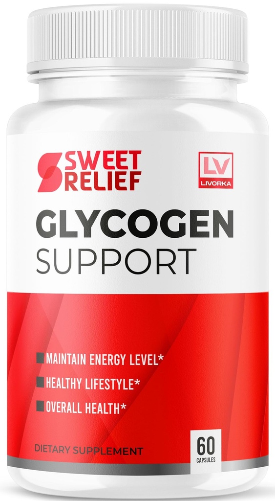 LIVORKA Sweet Relief Glycogen Support, SweetRelief GlycogenSupport Capsules, SweetRelief Support Pillen, GlycogenSupportSweetRelief, 30 capsules gedurende 1 maand