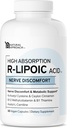 High ABSORPION R-LIPOIC Acid - Ondersteunt zenuwgezondheid - Tingelende vingers, handen, tenen en voeten - Ondersteunt gezonde veroudering, cardiovasculaire gezondheid en algemeen welzijn* - 60 Vegan Capsules