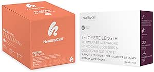 Gezonde Telomere Lengte Gezonde Veroudering Supplement + Focus & terugroepen Hersensupplement voor Geheugen & Focusbundel