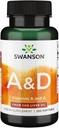 Swanson Vitamine A & D Huid Oog Immuunsysteem Gezondheid 250 Sgels
