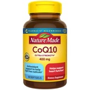 Nature Made CoQ10 400mg, Dieetsupplement voor Hartgezondheidsondersteuning, 40 Softgels, 40 Day Supply