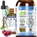 Uricel - Supplément avancé de soutien et de nettoyage de l'acide Urique - Joint & Rein Support - Livraison liquide pour une meilleure absorption - Tart Cherry, Chanca Piedra, Celery Seed & Turmeric - 2 fl oz
