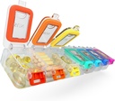 Bexeen Weekly Medicine Pillen Organisator Waterdichte 7 Dagen Grote Pillen Doos Dagelijkse Pillen Case Cute Vitamine Organizer Portable Pillen Container Reizen Pillen Houder XL Supplement Medicatie Dispenser Een per dag