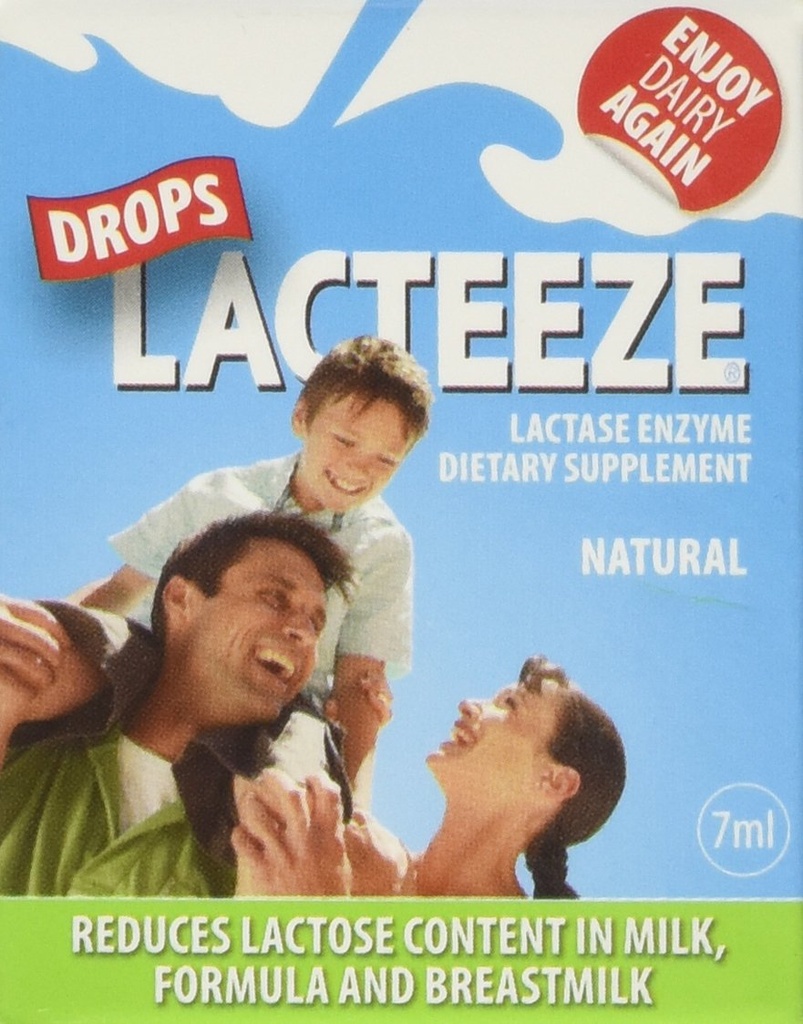 Gelda Scientific Lactéeze Drops 7 ml Enzyme liquide