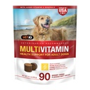 VetIQ Multivitamine Supplement voor honden, Gezondheidsondersteuning supplement Zachte kauwgom, 90 Tellen