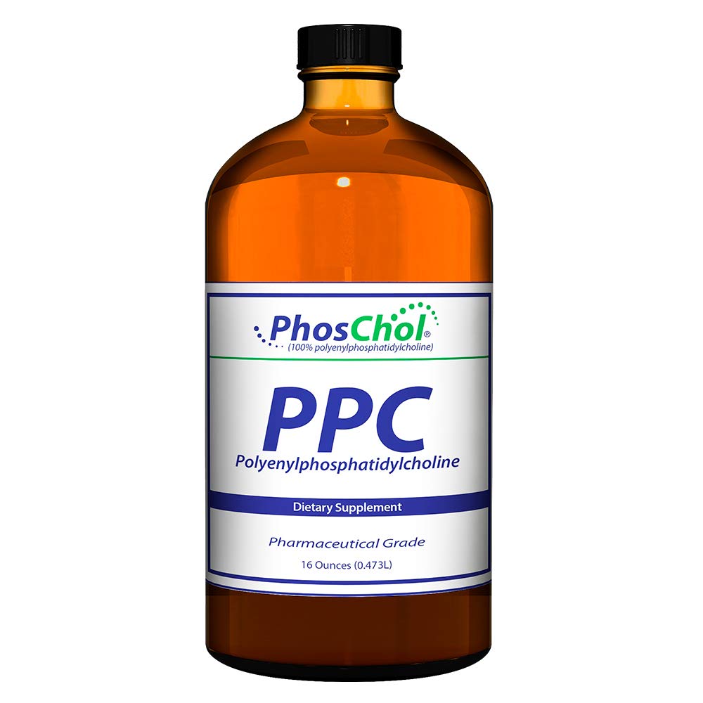 Nutrasal PhosChol PPC Polyenyl FosfatidylCholine Choline Supplement 3000mg Liquid 16 oz