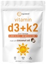Micro-Ingrediënten Vitamine D3 2.000 IE + K2 MK-7 50 mcg, 300 Softgels 