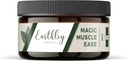 Earthley Wellness Magic Muscle Ease, Magnesium & Arnica Lotion om pijnlijke spieren te kalmeren, Fast-Absorbing Relief voor krampen, spanning en post-workout herstel (4oz, munt)