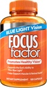 Focus Factor Blue Light Formula (150 telling) - Oogvitaminen met Blue Light Filtration Ondersteuning - Lutein en Zeaxanthine Supplement met Vitamine C, Vitamine E, Lutemax 2020® - Ooggezondheid bevorderen