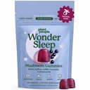 Planten Mensen WonderSleep Mushroom Gummies supplement Mini met Reishi Super Paddestoelen, Saffron, Wild Vlierbessen Smaak Geen Suiker Veganistisch-Vriendelijk & Glutenvrije Trial Grootte
