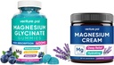 Magnesium Glycineer Gummy's met Ashwagandha, Magnesium Cream - Slaap, Spierkramp en Ontspanning