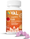 VAL Magnesium voor kinderen Hoge absorptie Magnesium voor Kalm, Ontspannen & Focus & Mg Glycinate, Citrate & Taurate met vitamine B6, D & C 