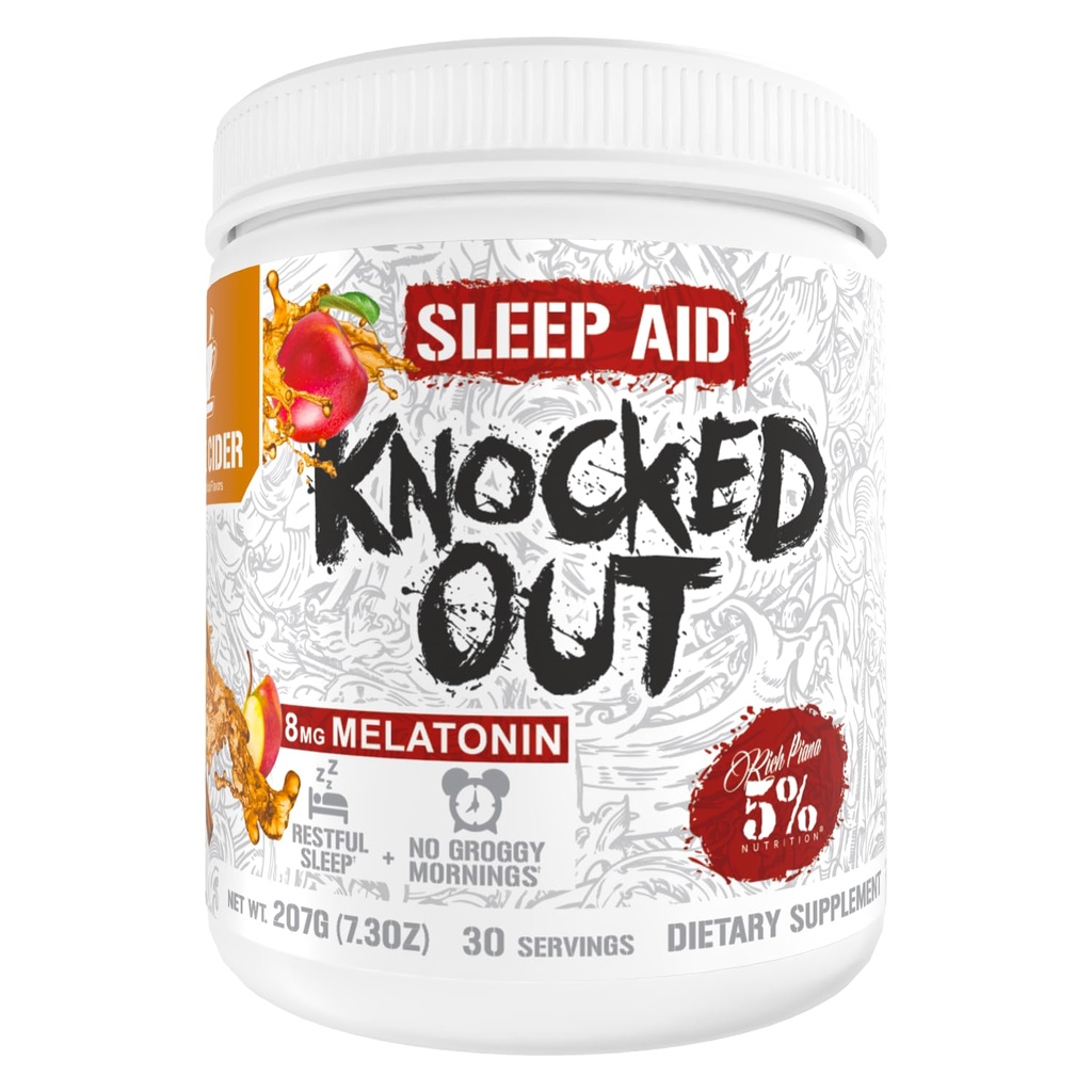 5% Voeding Rijke Piana Knock-out Natuurlijke Slaaphulp Na-Work-out Herstel & Diepe Slaap Supplement 