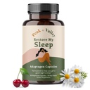 Peak + Valley Natuurlijke slaaphulp voor volwassenen - 60 capsules voor diepe slaap - 3 mg Melatonine, L Theanine, Kamille, Ashwagandha - Natuurlijke kruiden slaappillen - Extra sterkte Kalmerende slaaphulp