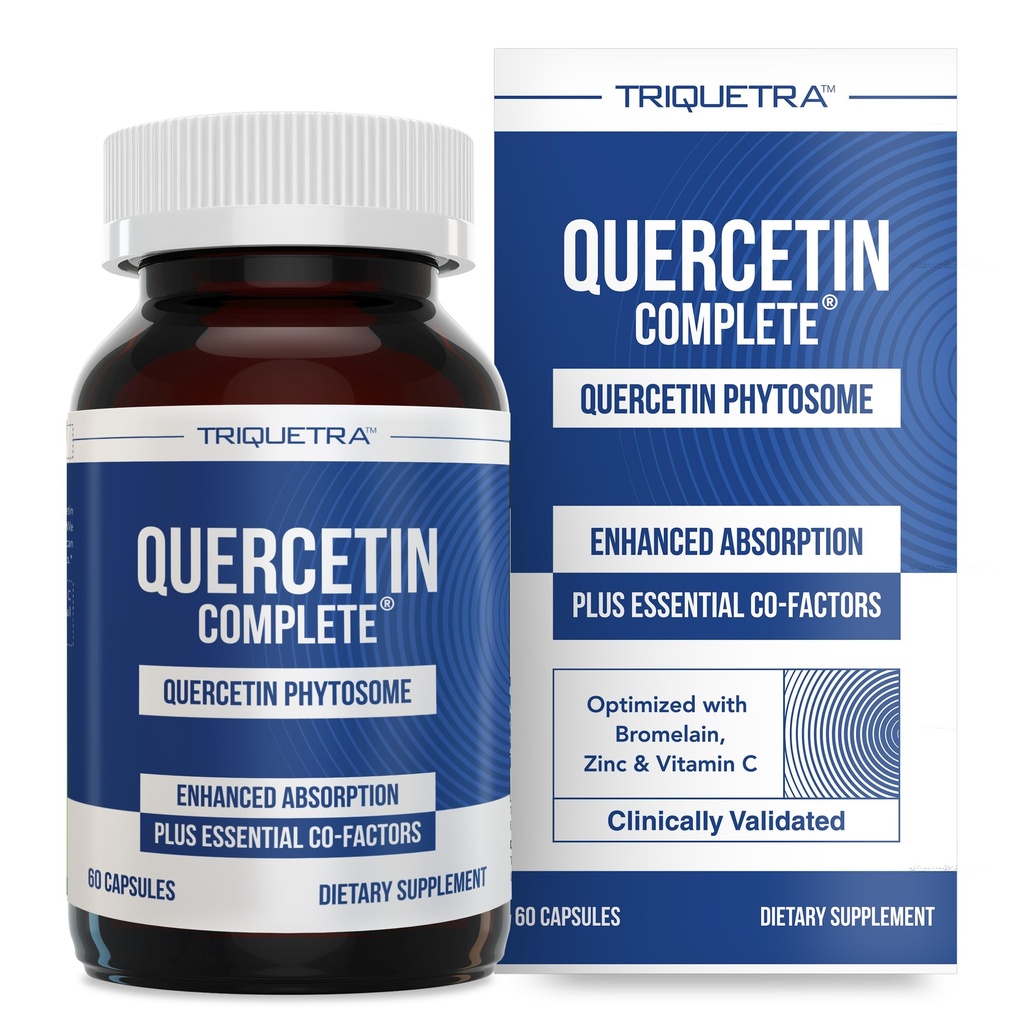 Quercetin Complete® Quercetin Phytosome met 50X hogere absorptie, klinisch bewezen & gepatenteerde Quercefit 