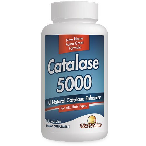 Rise-N-Shine Catalase Supplement 5000 - Krachtige antioxidant Enzyme voor Hair Health Support - Hair Supplements for Strong Hair - 60 Capsules (30-Day Supply)