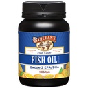 Barlean's Omega 3 Visolie Supplementen, Supplement Softgels voor mannen en vrouwen, 600mg EPA en DHA vetzuren, Orange Flavored, 100 Tellen