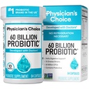 KEUZE Probiotica voor artsen 60 miljard CFU - 10 strains + Organic Prebiotics - Immune, Digestief & Gut Health - Ondersteuning van Occasional Constipatie, Diarree, Gas & Bloating - voor vrouwen & mannen - 84ct