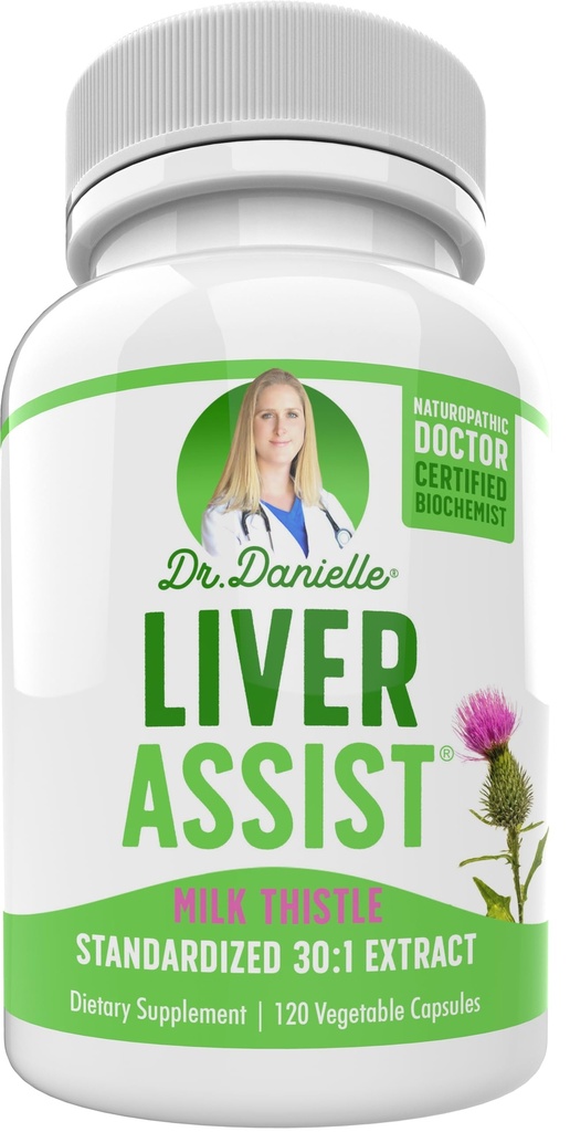 Beste leversupplementen met melkdistel - Organische leverreiniging Ontgifting en reiniging - Leverondersteuning voor mannen en vrouwen - Leverontgifting Reiniging Reparatie - 120 Capsules door Dr. Danielle