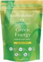 Kathy Ireland Super Greens Energy Powder, Clean Energy Drink Mix met Matcha & Green Tea, Immune & Digestief Ondersteuningssupplement, No Added Sugar, Meyer Lemon Flavor, 7.4 oz