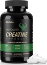 Gemicroniseerde Creatine Monohydraat Capsules, Creatine Capsules Supplement voor spier, sterkte, prestaties, energie, herstel, Glutenvrije Creatine voor vrouwen en mannen, 100 capsules (20 porties)