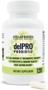 Del-Immune V® + Delpro Probiotic & Prebiotic Blend by Stellar Biotics - Bevordert optimale Gut Health, Digestie, Immune Support & Mood (120 capsules)