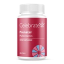 Célébrez les vitamines Bariatric Prenatal Multivitamine Capsules avec l'acide folate (acide folique), la vitamine A, le fer, l'iode et la choline, pour les patients atteints de gastrectomie Roux en Y et Sleeve, 60 Nombre