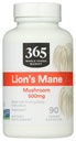 365 par Whole Foods Market, Lion's Mane Mushroom 500mcg, Vegan, 90 comte