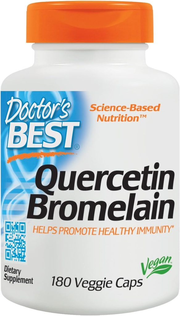 Arts Best Quercetin/Bromelain Capsules, 180 Tel.